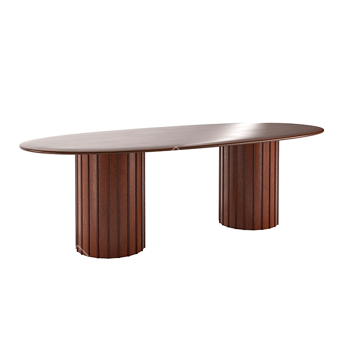 Title: Cortona Table: Elegant and Functional 3D model image 1