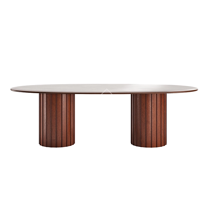 Title: Cortona Table: Elegant and Functional 3D model image 2