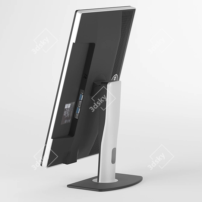 Dell 3D Monitor with Vray Materials 3D model image 4