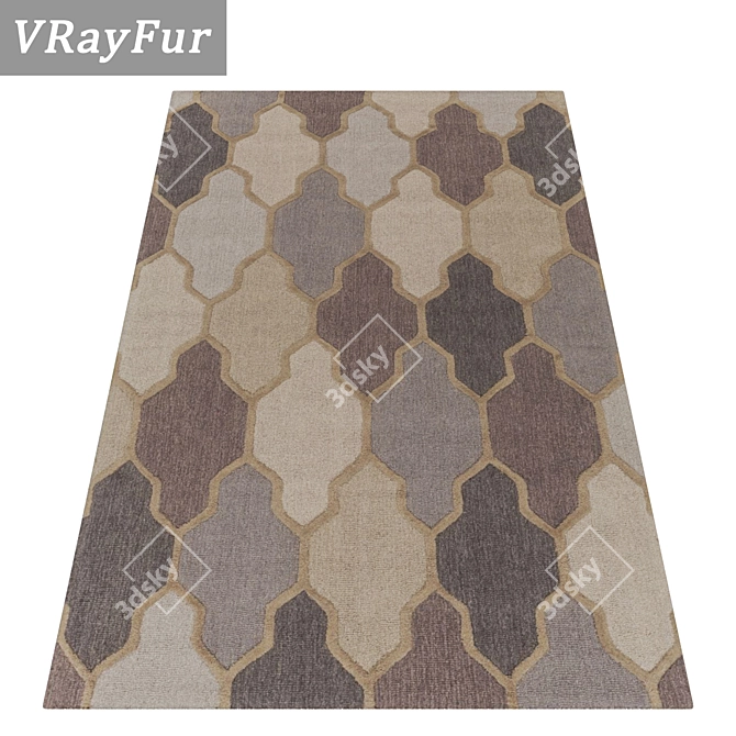 High-Quality Carpet Set 3D model image 2