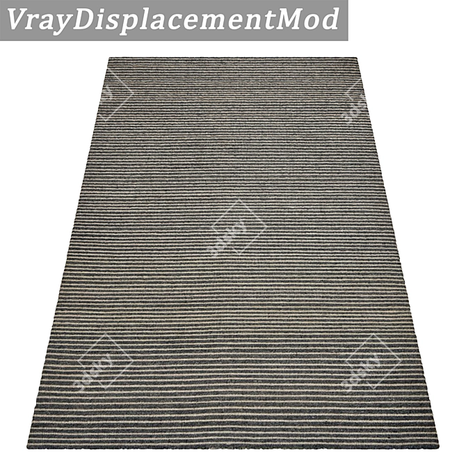 Luxury Carpets Set: High-Quality Textures 3D model image 3