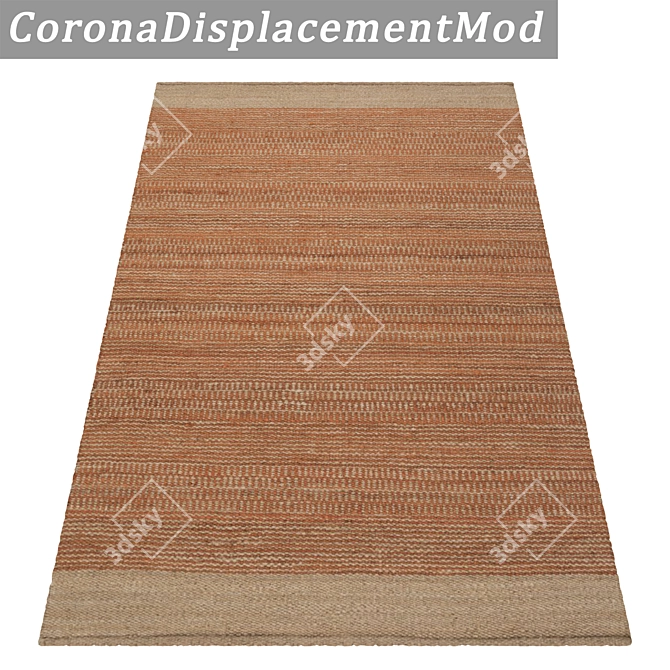 Luxury Carpets Set: High-Quality Textures 3D model image 4