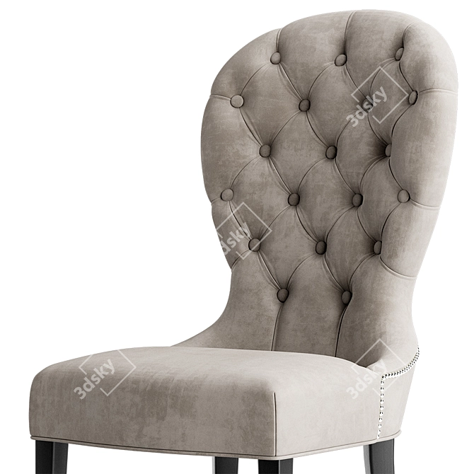 Aria Chair: Elegant and Stylish Seating 3D model image 3