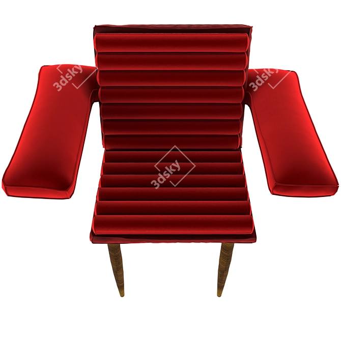 Modern Ergonomic Chair 3D model image 2