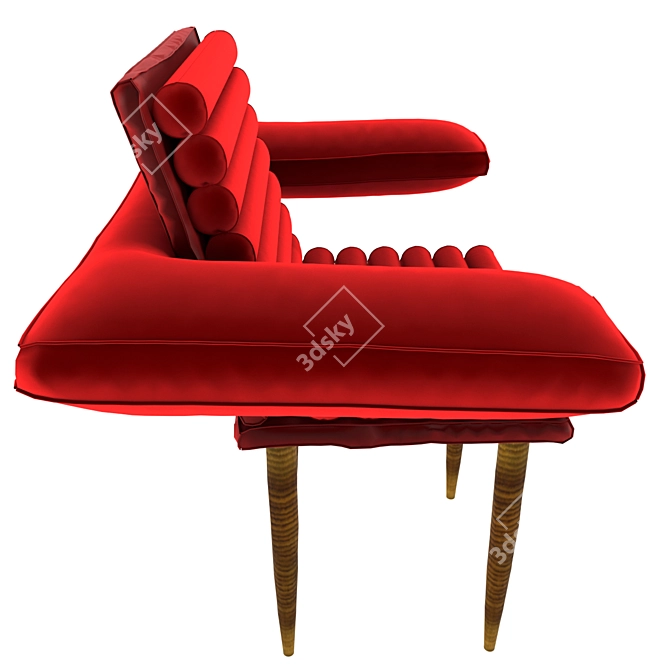 Modern Ergonomic Chair 3D model image 4