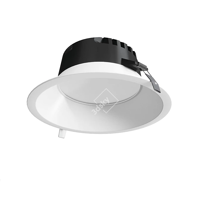 Title: Medano Recessed LED Light 3D model image 1