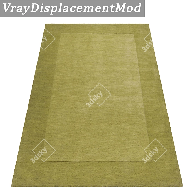 Luxury Rug Set: High-Quality Textures 3D model image 3