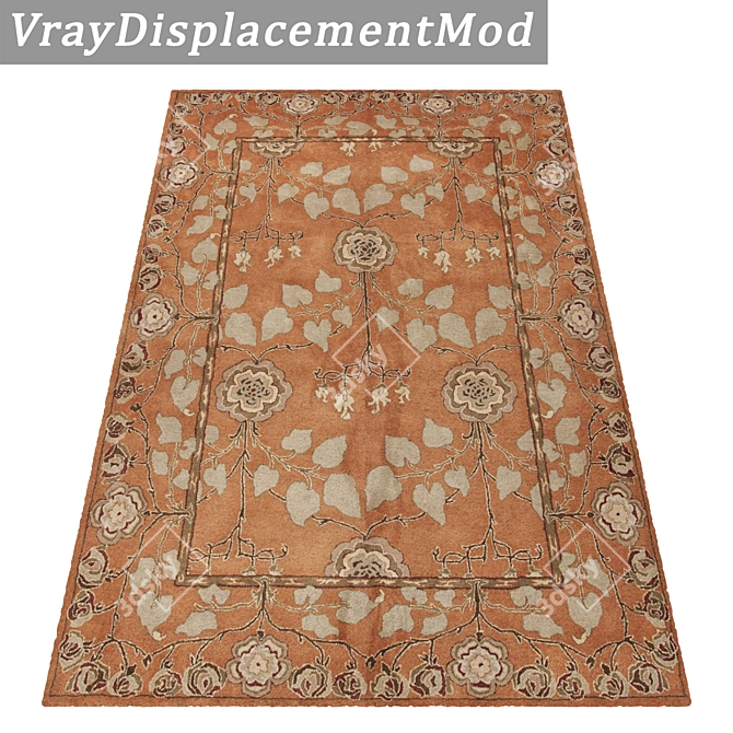 Versatile Quality Carpet Set 3D model image 3