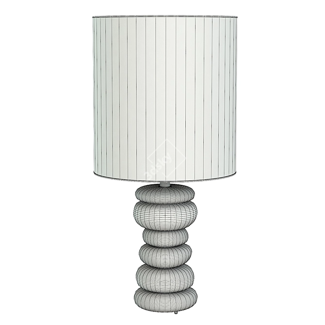 Elegant Mattia Bonetti Table Lamp 3D model image 5