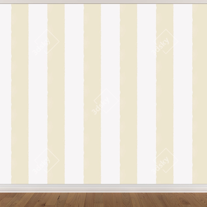 Seamless Wallpaper Set (3 Colors) 3D model image 3