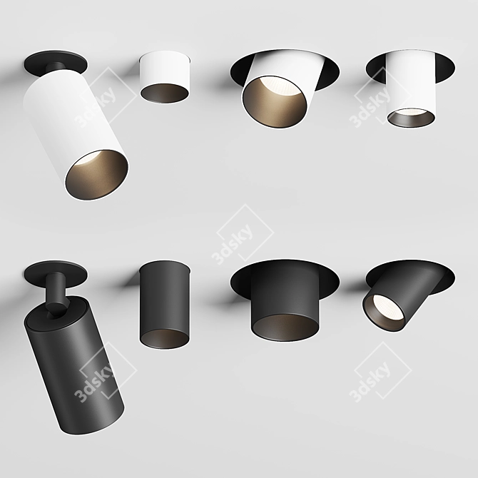 Delta Light - Stylish Illumination Choices 3D model image 1