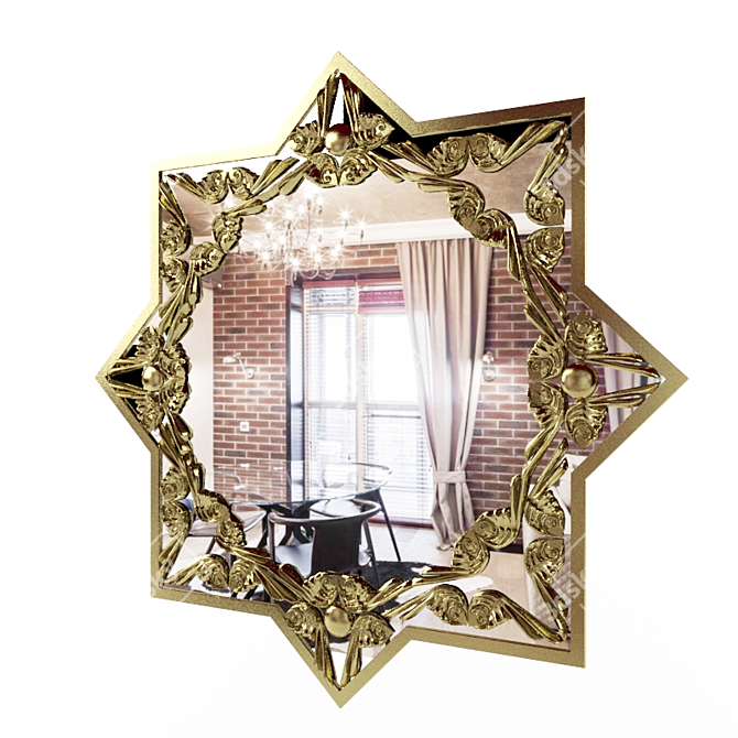 Reflect Deco Mirror Collection 3D model image 2