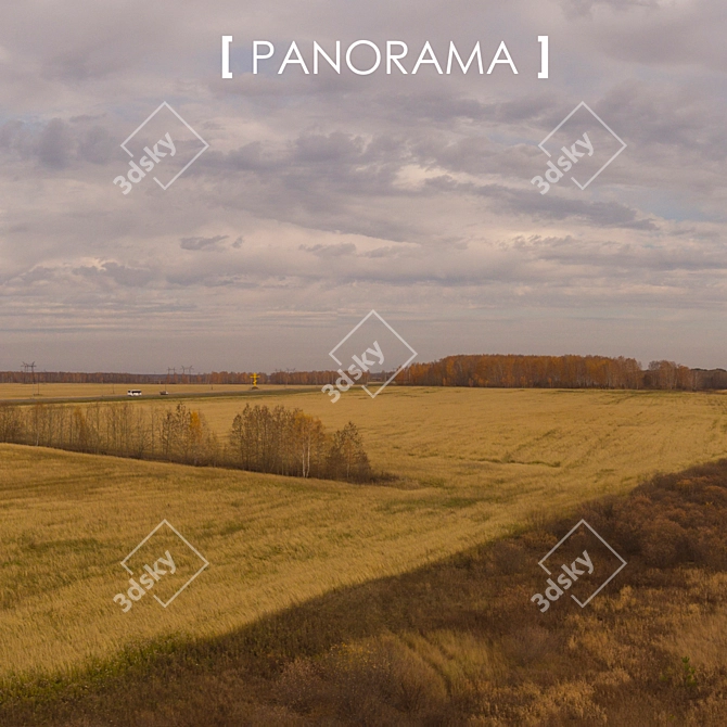 Field 11 Panorama: Perfect Background in Any Lighting 3D model image 2