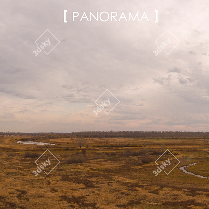 Field 11 Panorama: Perfect Background in Any Lighting 3D model image 3