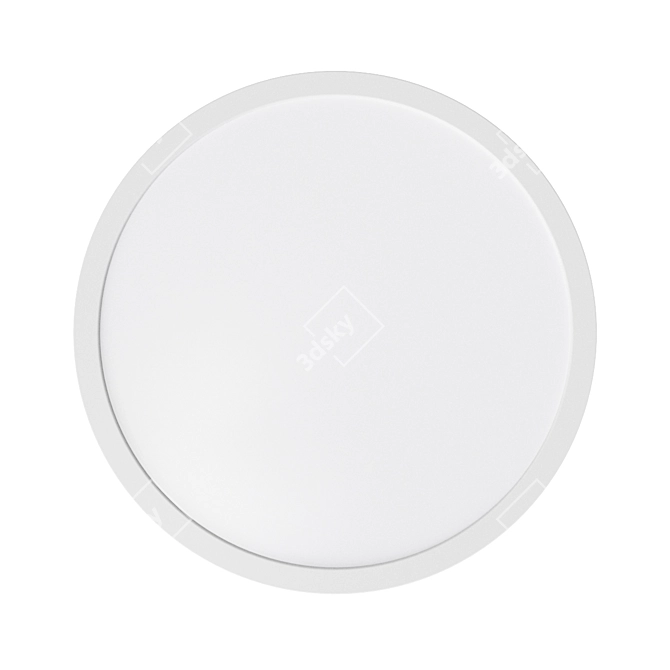 SAONA C0183 Recessed Light - 2200Lm, LED, 24W, Aluminum, 4000K 3D model image 2