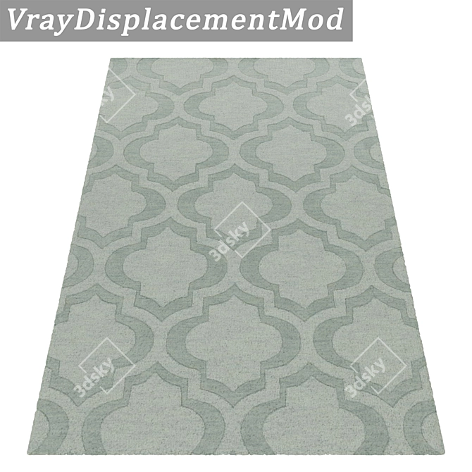 Luxury Rug Set: High-quality Textures, Versatile Usage 3D model image 3