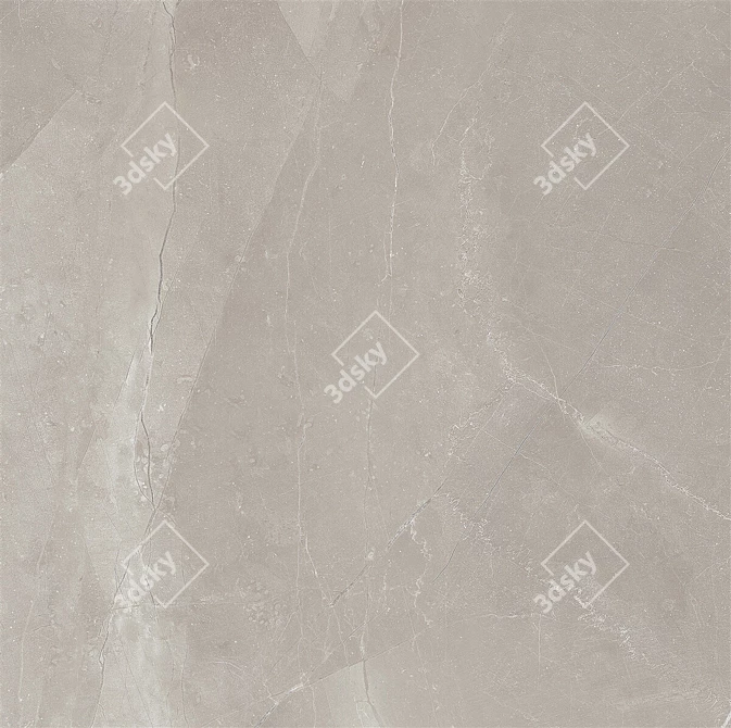 Pulpis Gray Marble Floor Set 3D model image 3