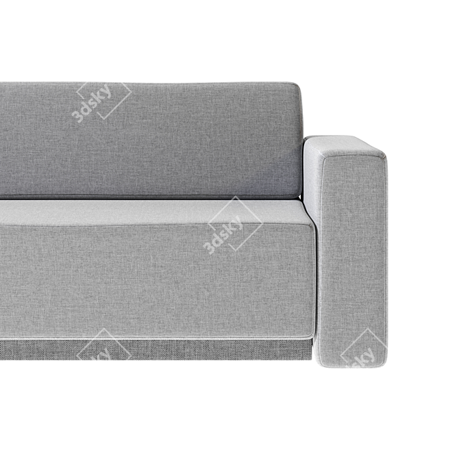 Rotatable Upside Down Couch 3D model image 8