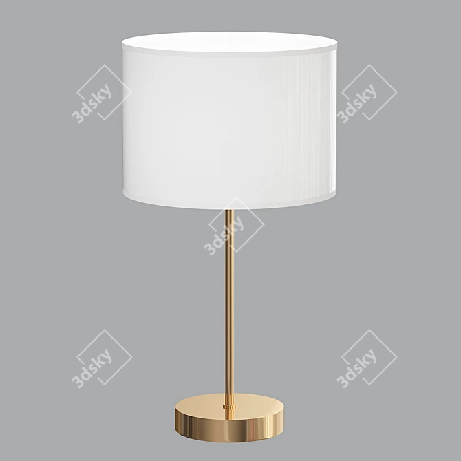 Classic Style Table Lamp 3D model image 1