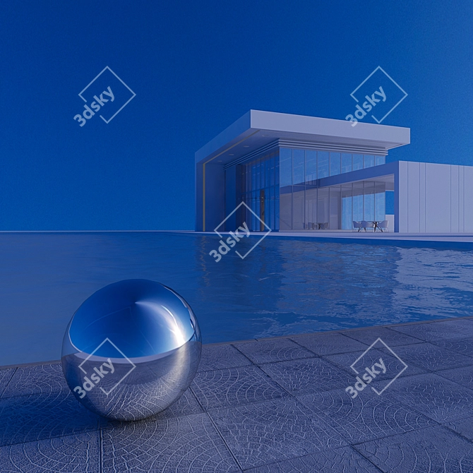 Title: Daytime HDRI Sphere Map 3D model image 2