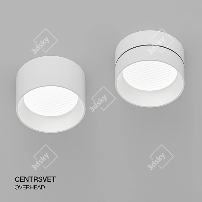 Aura C Pendant Light 3D model image 2