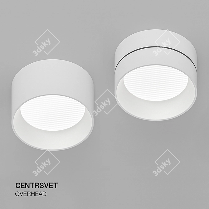 Aura C Pendant Light 3D model image 3