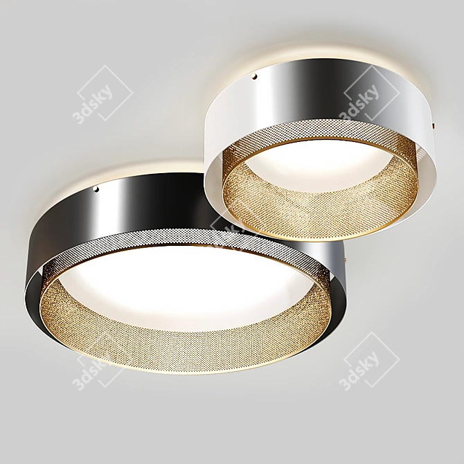 Casing Ceiling Lights: Sleek & Stylish Lighting 3D model image 7