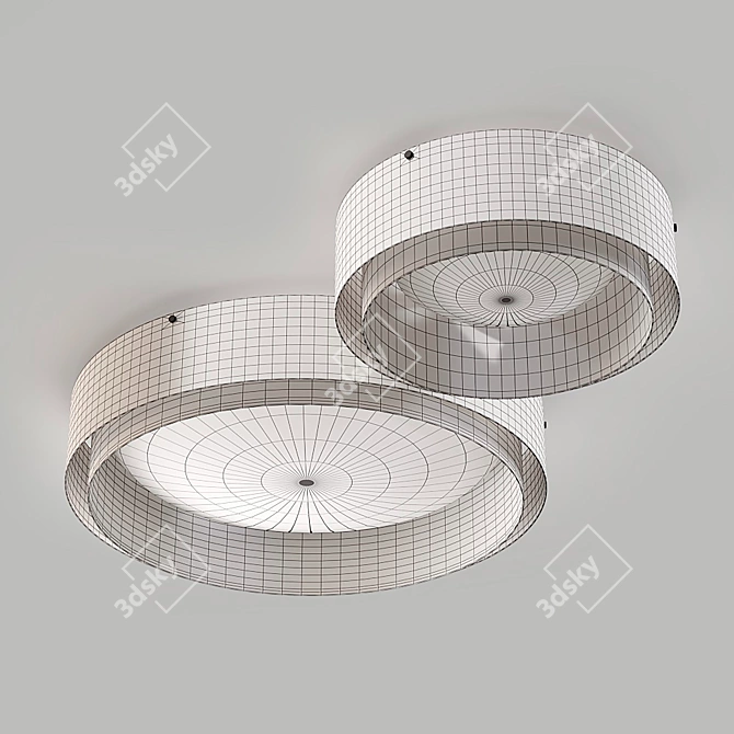 Casing Ceiling Lights: Sleek & Stylish Lighting 3D model image 15