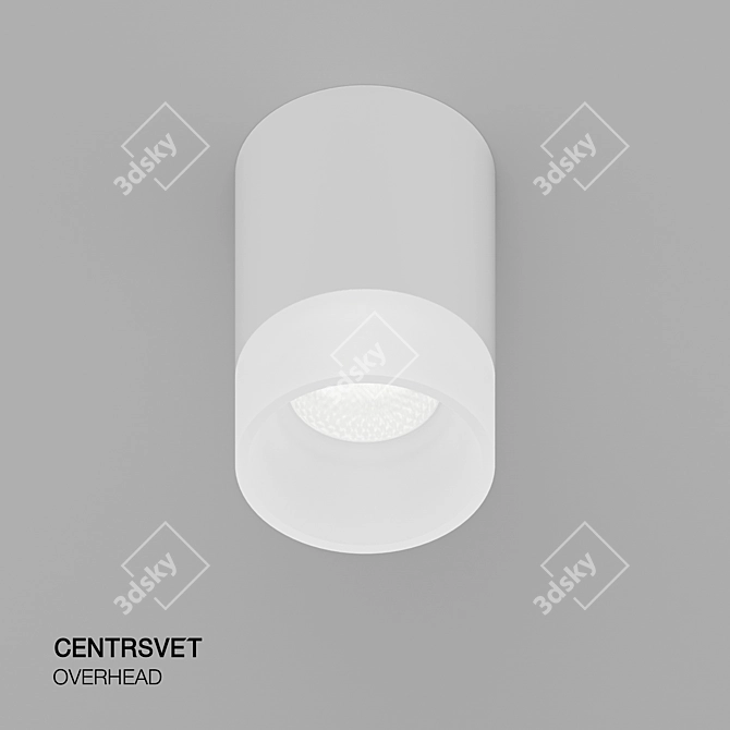 Locus Soft IP44 Ceiling Light 3D model image 1