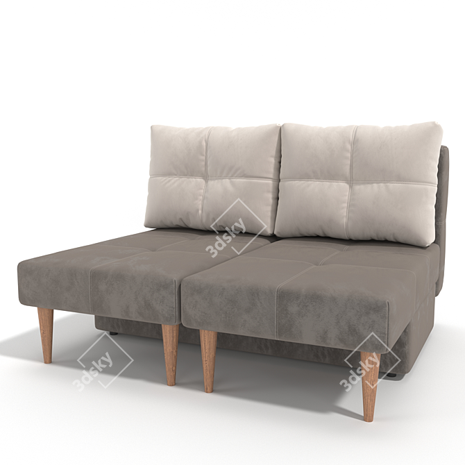 Versatile Transforming Sofa 3D model image 1