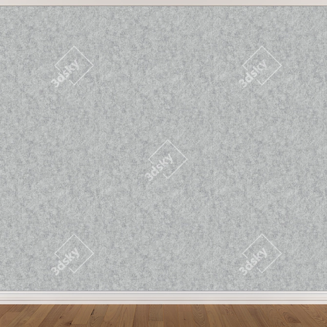 Seamless Wallpaper Set - 3 Colors 3D model image 4