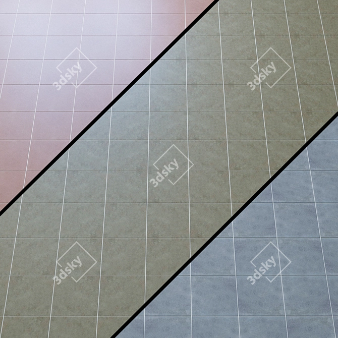 EQUIPE ANTIQVA: Elegant Ceramic Tiles 3D model image 2