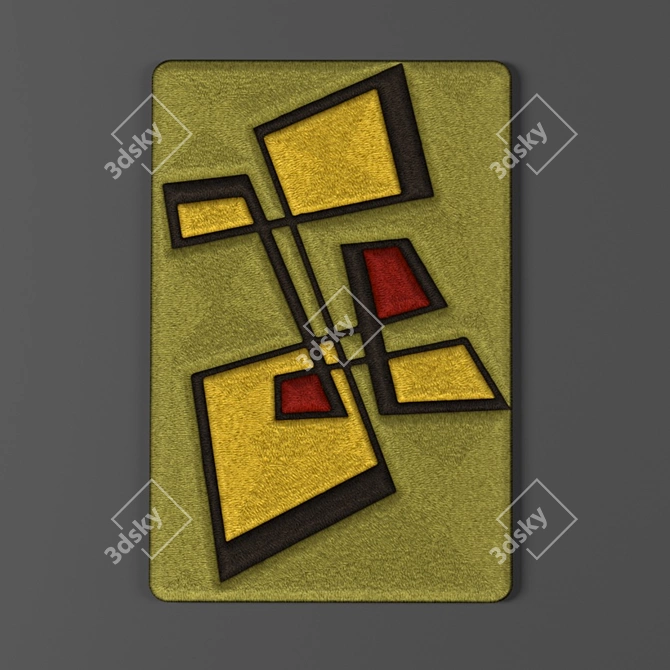 Vector Art Rug - "Antauurba 3D model image 1