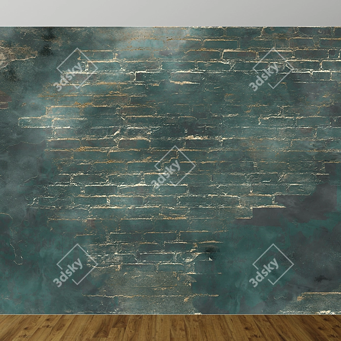 Elegant Crust Wallpaper Collection 3D model image 2