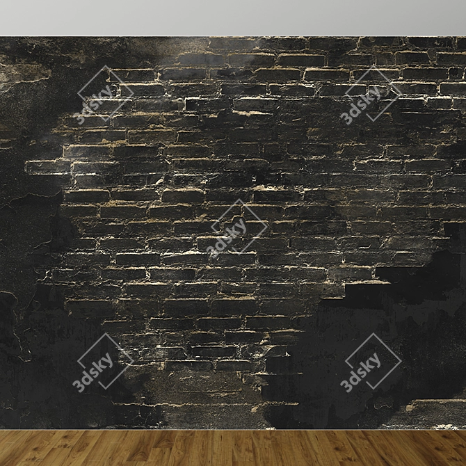 Elegant Crust Wallpaper Collection 3D model image 3