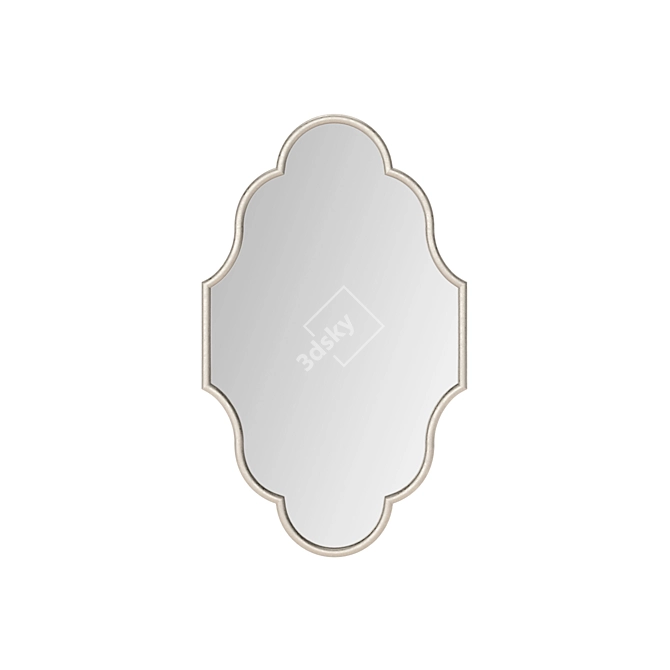 Elegant Reflection: Clarice Romano Mirror 3D model image 2