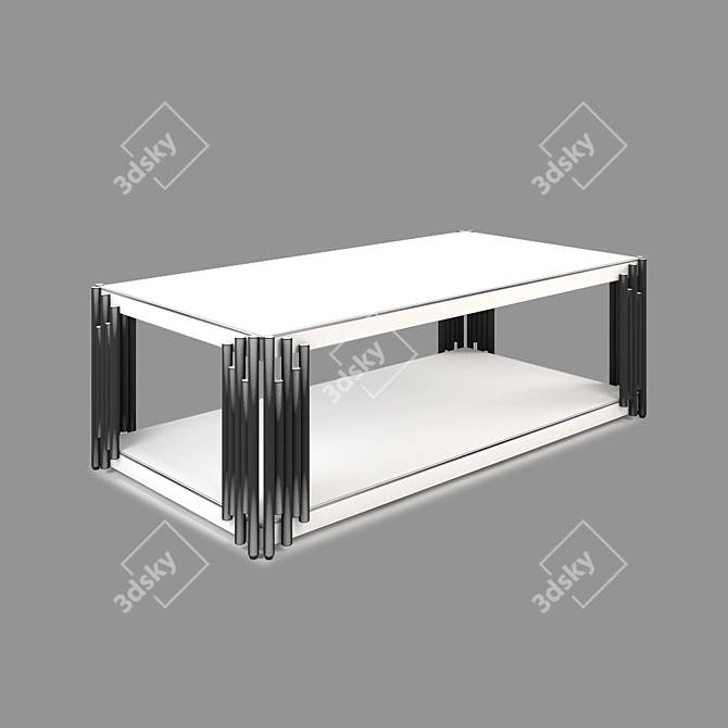 Fossil Signal A: Stylish Coffee Table 3D model image 3