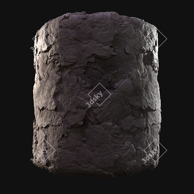 Seamless Cliff Textures: PBR Materials & OBJ 3D model image 9