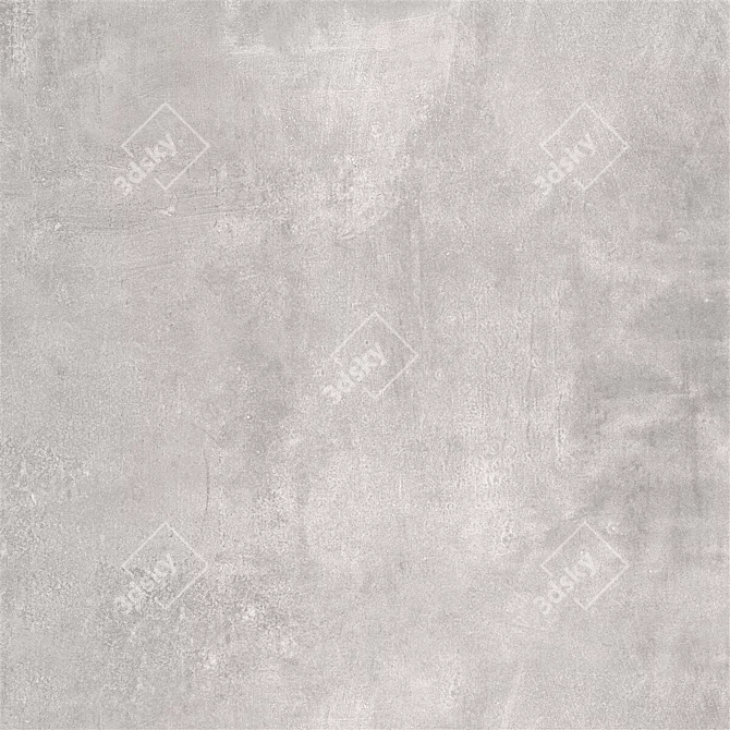 Modern Concrete Wall Tiles - Ares Gray 3D model image 5