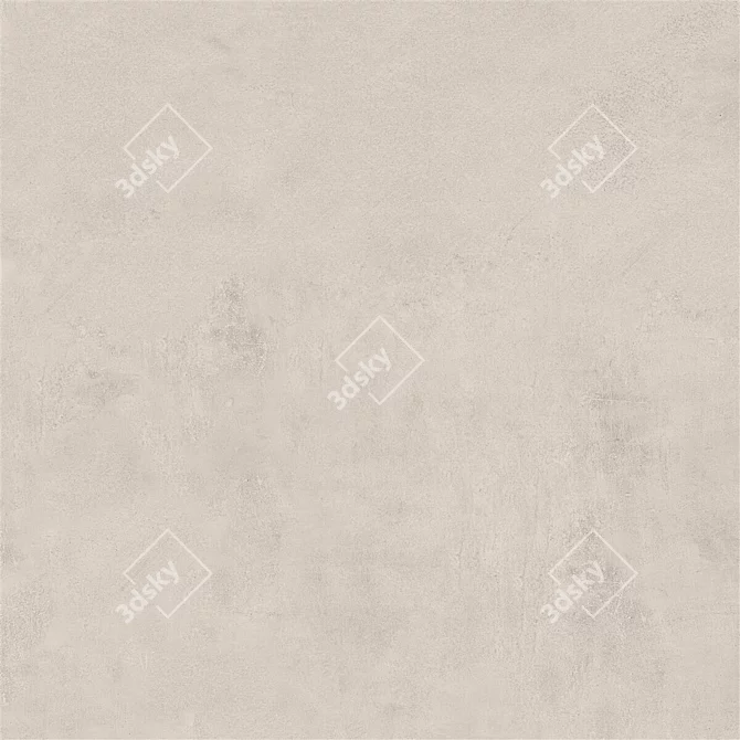 Ares Ivory Concrete Wall Tiles 3D model image 5