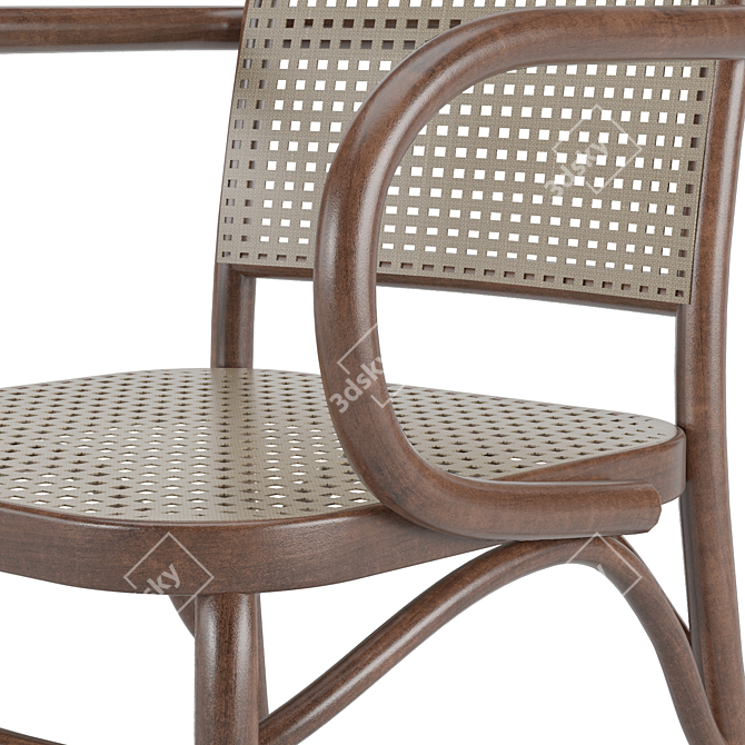 Elegant Armchair: Stylish, Comfortable, High Quality 3D model image 3