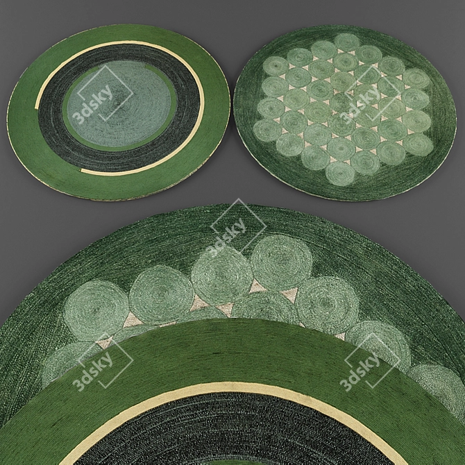 Artisan Rugs Collection 3D model image 2