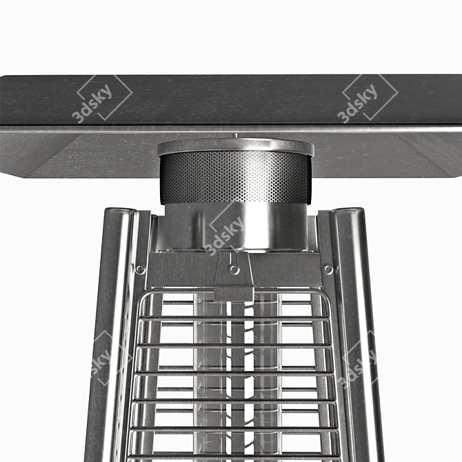 Modern Propane Patio Heater 3D model image 4