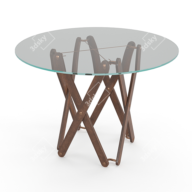 Transforming Coffee Table | 2-in-1 Adjustable Design 3D model image 2