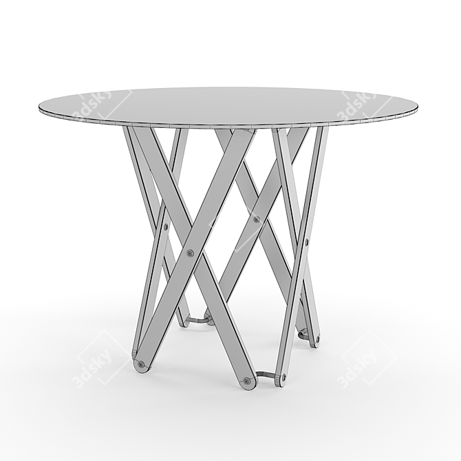 Transforming Coffee Table | 2-in-1 Adjustable Design 3D model image 5