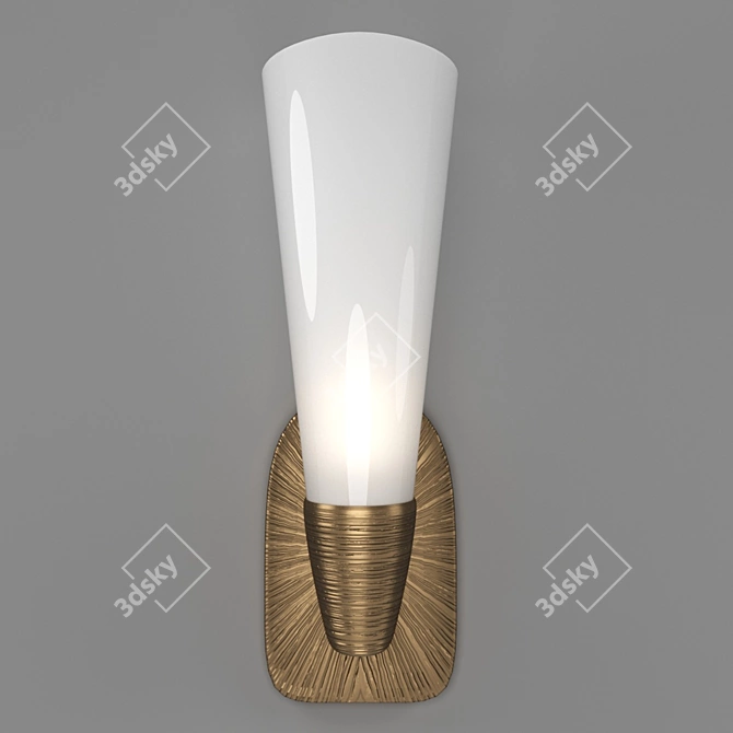 InoDesign Utopia 44.788 - Art Deco Brass Pendant 3D model image 1