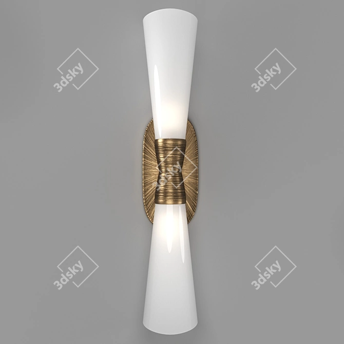 Inodesign Utopia Art-Deco Brass Pendant 3D model image 1