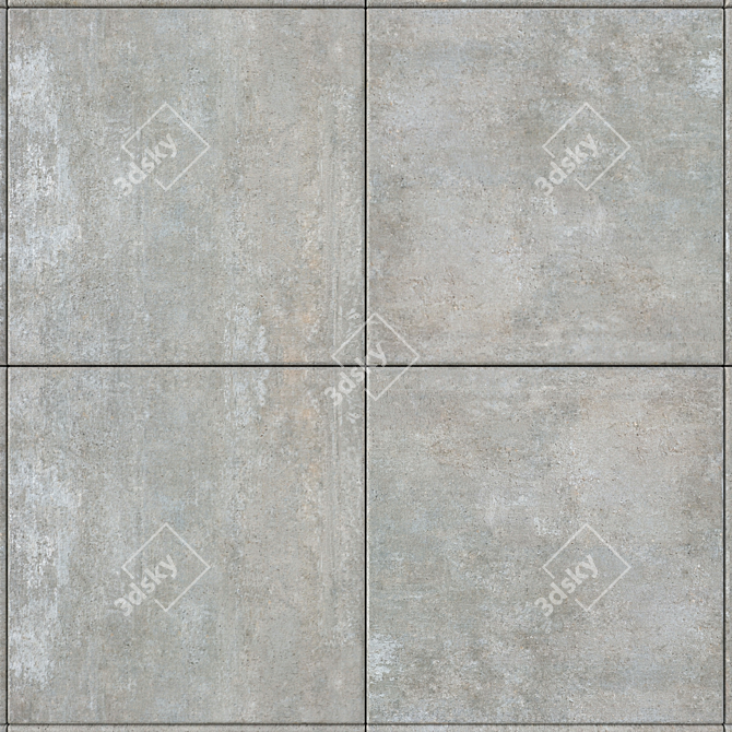 CMTOX Concrete Wall Tiles: Modern & Versatile 3D model image 2