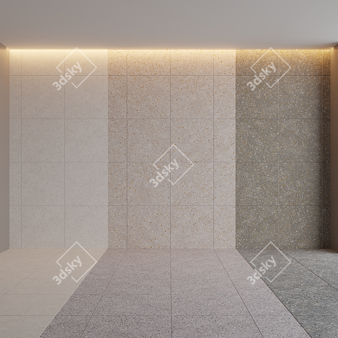 Venetian Terrazzo Collection: Seamless Elegance 3D model image 1