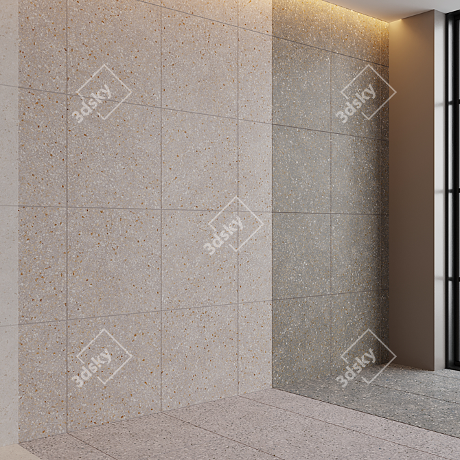 Venetian Terrazzo Collection: Seamless Elegance 3D model image 3